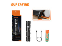 Superfire Lanterna 15W 1500lm Zoom IP44 A2-P50 Superfire Lanterna 15W 1500lm Zoom IP44 A2-P50
